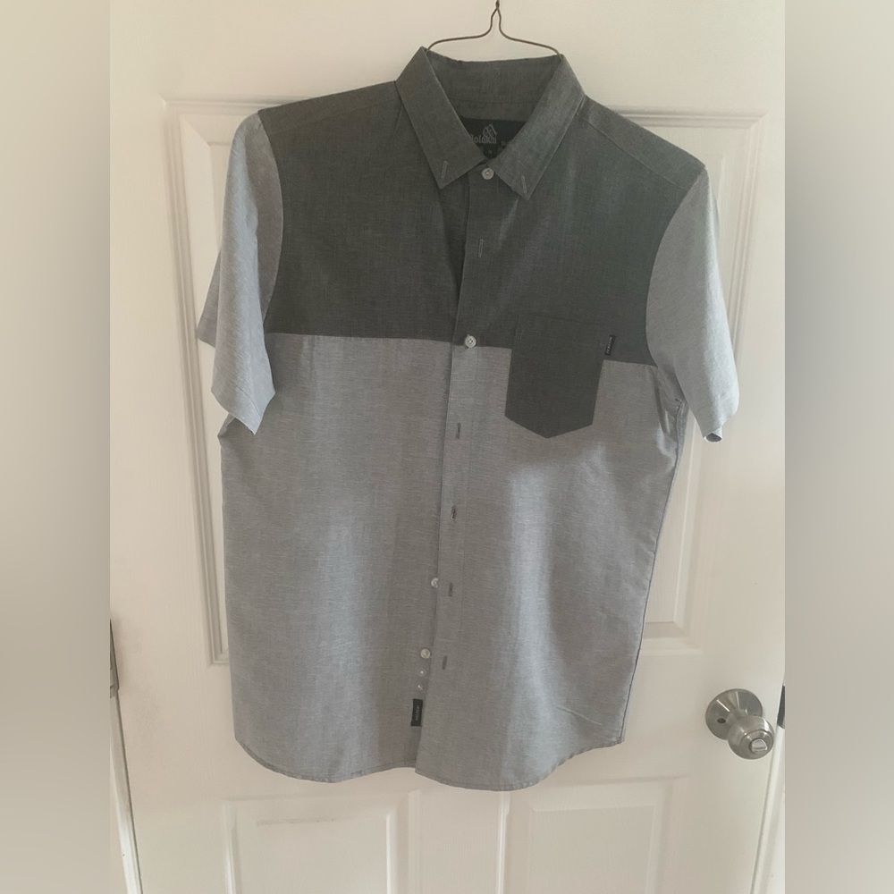Men's Molokai Surf Co. Two-Tone Gray Shirt